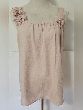 Ann Taylor Loft pink top. M